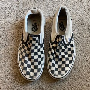 Checkered Vans